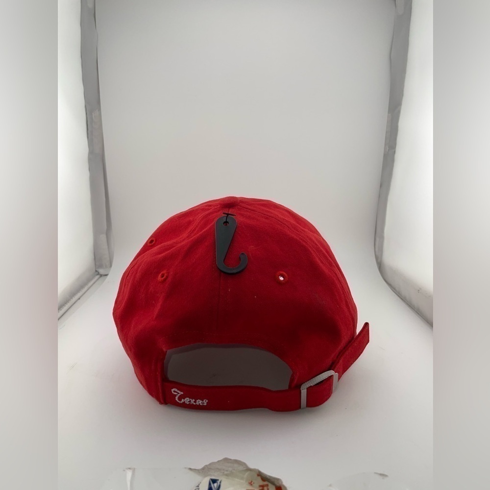 '47 Texas Rangers Clean Up Red Adjustable Strap Hat Embellished Cap​​​​​​​​​​​​ - Picture 8 of 8